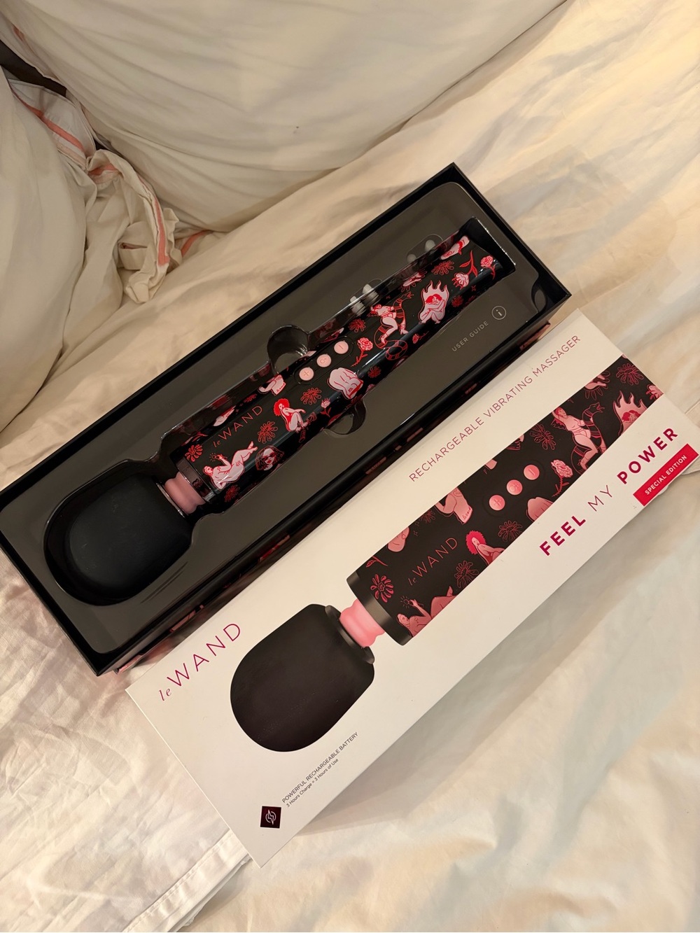 NEW Le Wand Vibrating Massager: Special Edition 'Feel My Power'